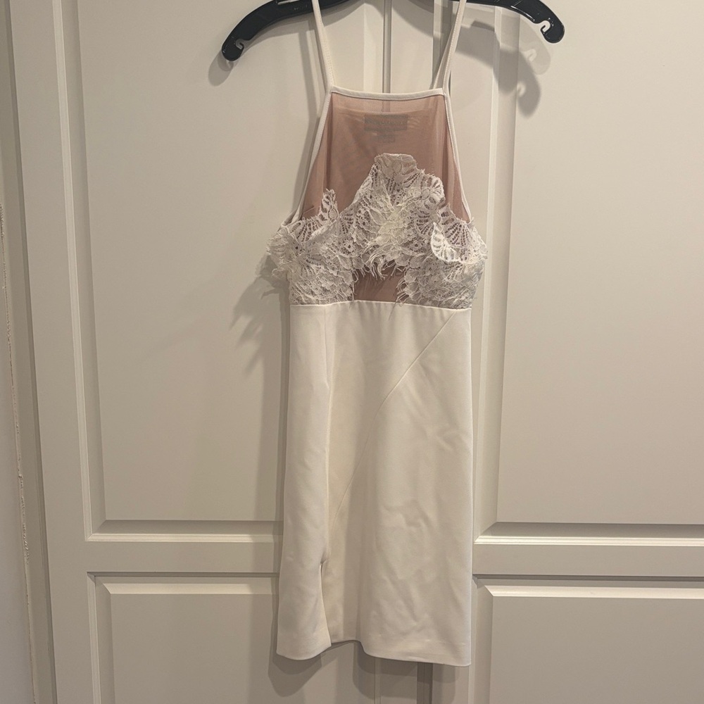 Stylestalker White Lace Chemise